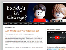 Tablet Screenshot of daddysincharge.com